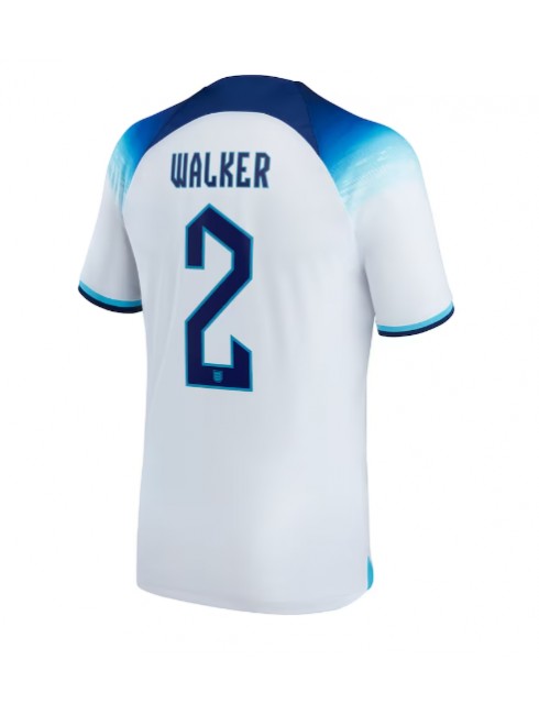 Billige England Kyle Walker #2 Hjemmedrakt VM 2022 Kortermet